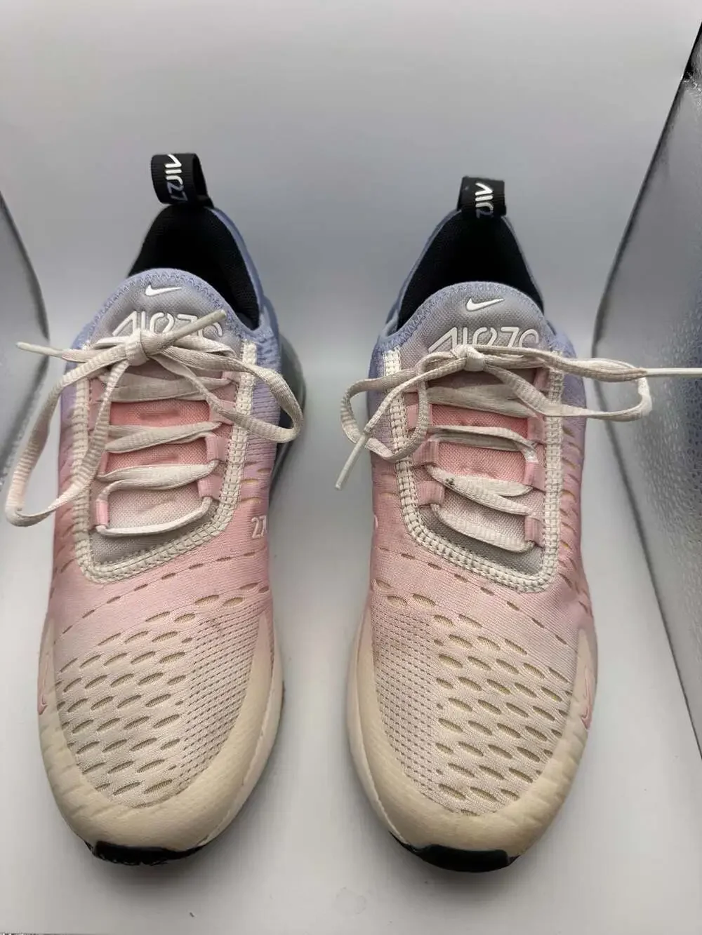 Nike Women's Air Max 270 'Aluminum Pink Foam' Gradient Shoes IB4017-468 - Picture 3 of 8